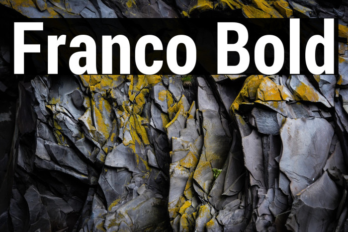 Franco Bold Example 1