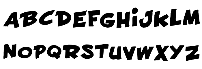 Francobelge Font LOWERCASE