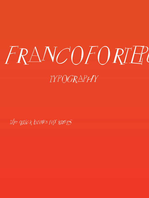 FrancofortePunk Poster