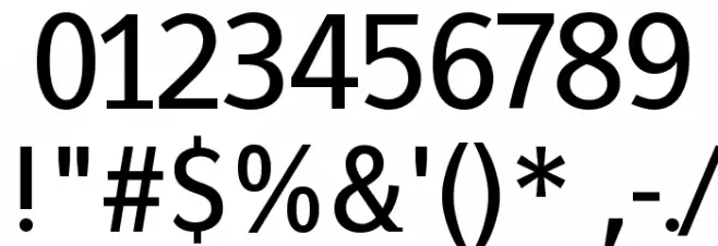 FrancophilSans Font OTHER CHARS