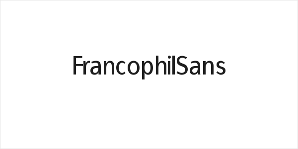 FrancophilSans Logo
