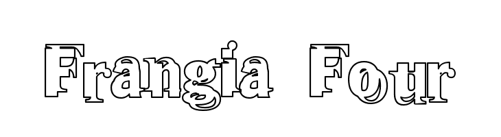 Frangia  Four  Free Fonts Download