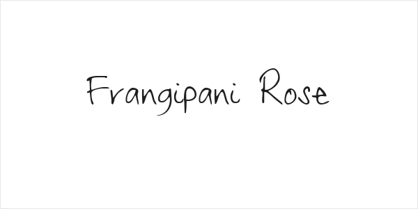 Frangipani Rose Logo