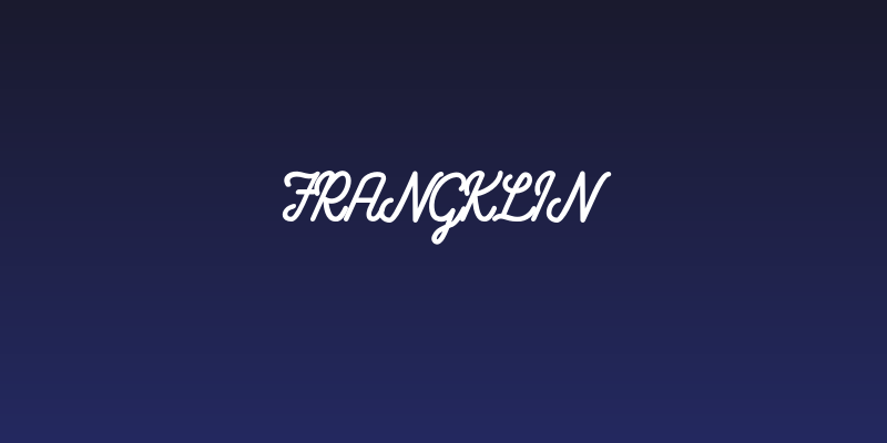 Frangklin Social Header
