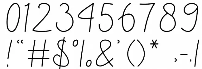 Frangstton Font OTHER CHARS