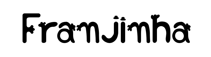 Franjinha  Frei Schriftart Herunterladen