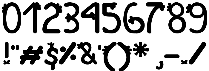 Franjinha Font OTHER CHARS