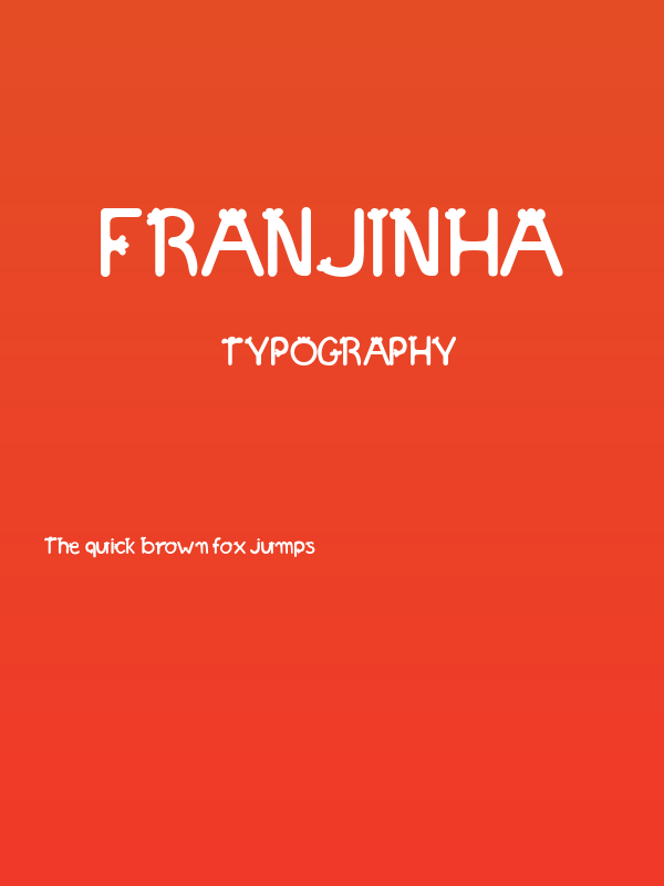 Franjinha Poster