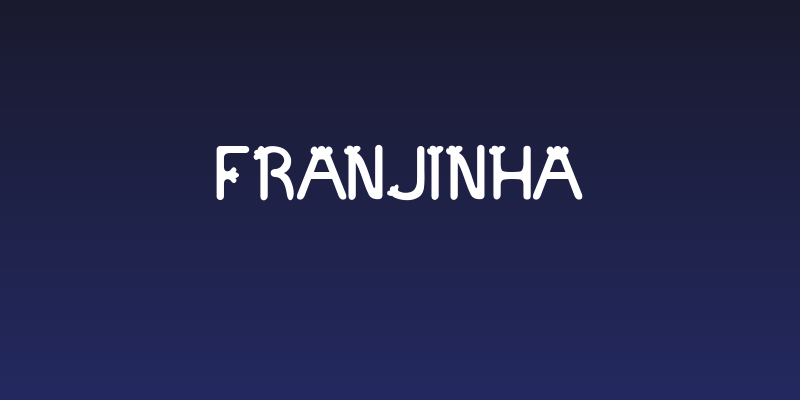 Franjinha Social Header