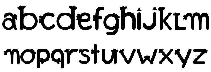 Franjinha Font LOWERCASE