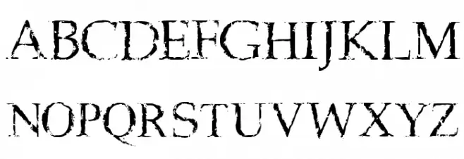 Frank Black Schriftart Groß