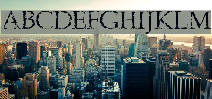 Frank Black Font examples