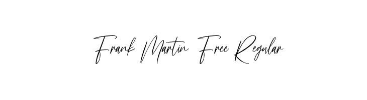 Frank Martin Free Regular  les polices de caractères gratuit tlcharger