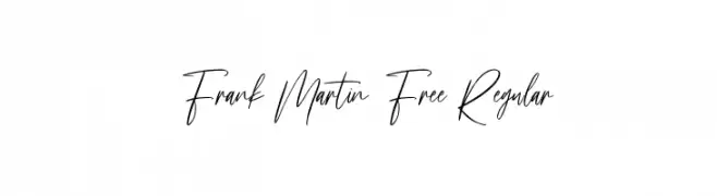 Frank Martin Free Regular  Fuentes Gratis Descargar