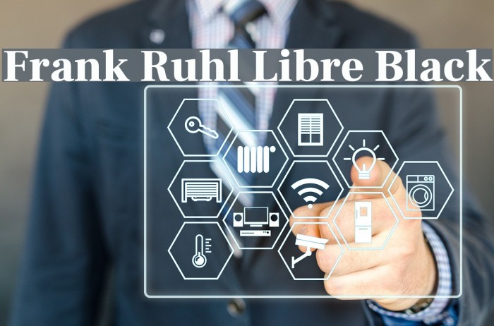 Frank Ruhl Libre Black Font examples