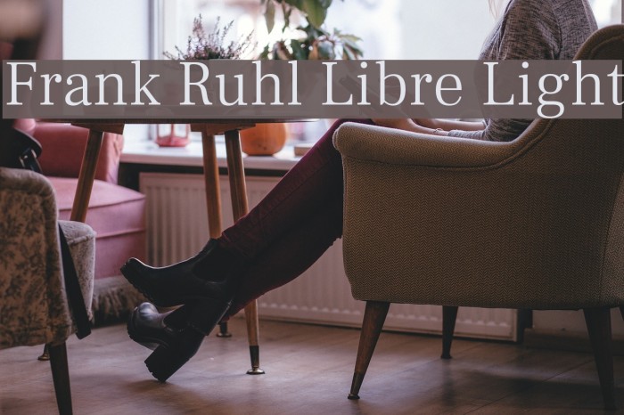 Frank Ruhl Libre Light Font examples