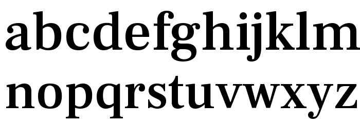 Frank Ruhl Libre Medium Font LOWERCASE