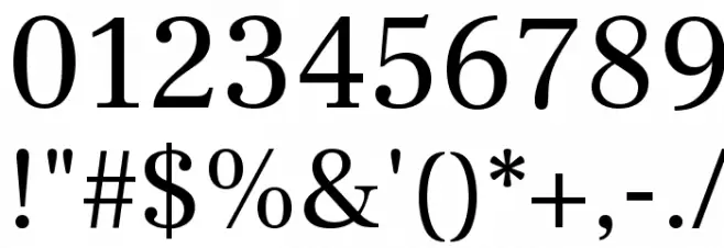 Frank Ruhl Libre Regular Font OTHER CHARS