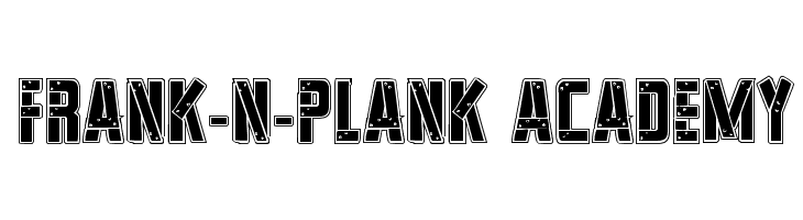 Frank-n-Plank Academy  नि: शुल्क फ़ॉन्ट्स डाउनलोड