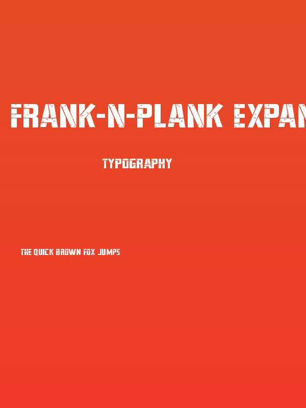 Frank-n-Plank Expanded Poster