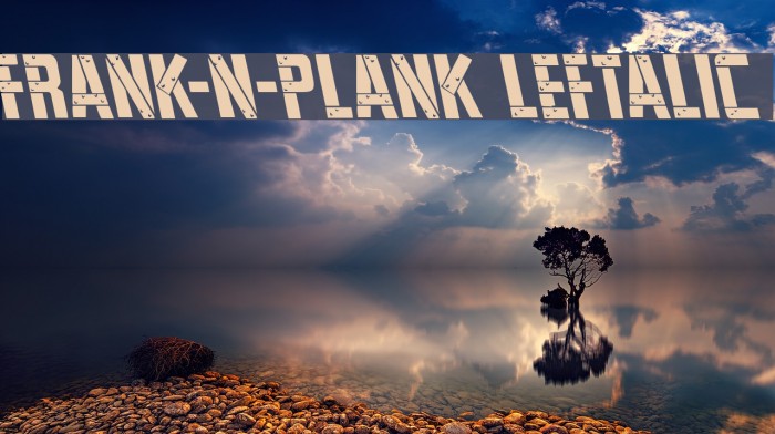 Frank-n-Plank Leftalic Example 3