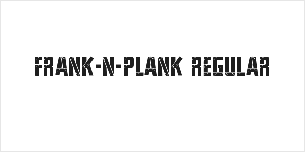 Frank-n-Plank Regular Logo