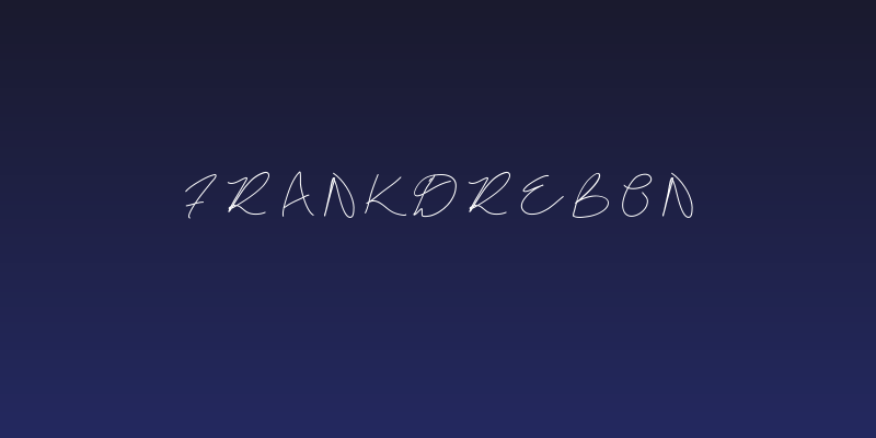 FrankDrebon Social Header