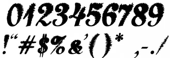 Frankchild Font OTHER CHARS