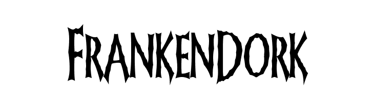 FrankenDork  免费字体下载