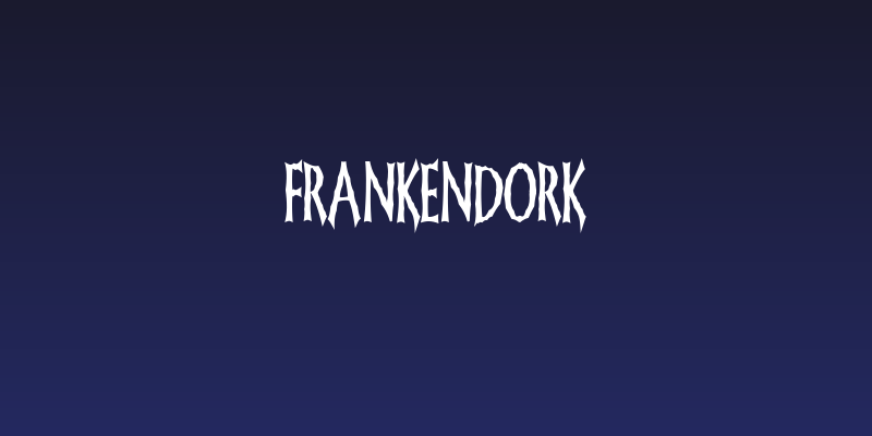 FrankenDork Social Header