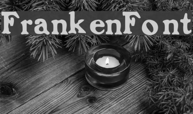 FrankenFont Font examples