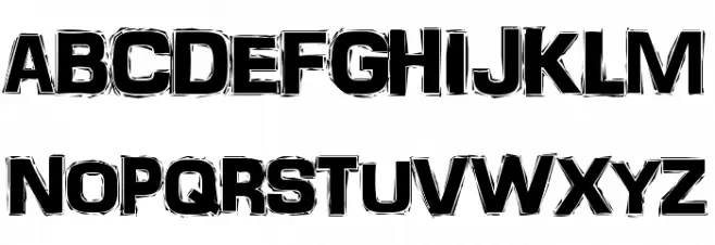 FrankenTOHO Шрифта ВЕРХНИЙ
