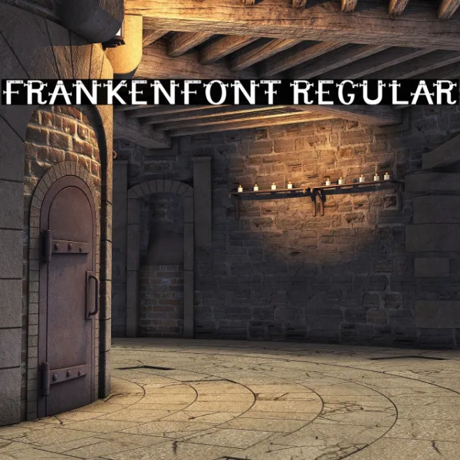 Frankenfont Regular Example 3