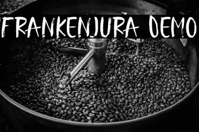 Frankenjura Demo Font examples