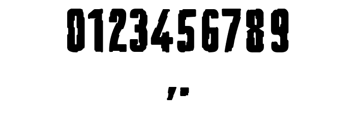 Frankenstainer Demo Font Bold Font OTHER CHARS