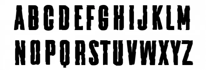 Frankenstainer Demo Font Bold फ़ॉन्ट अपरकेस