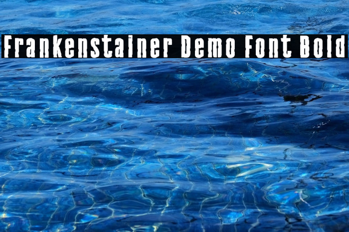 Frankenstainer Demo Font Bold Example 1