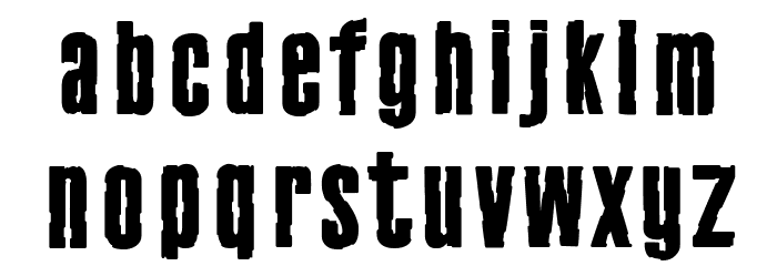 Frankenstainer Demo Font Bold Font LOWERCASE