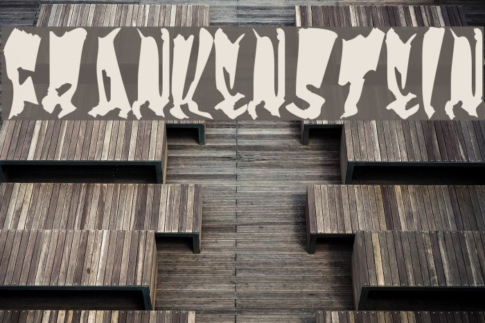 Frankenstein Font examples