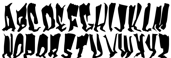 Frankenstein Font LOWERCASE