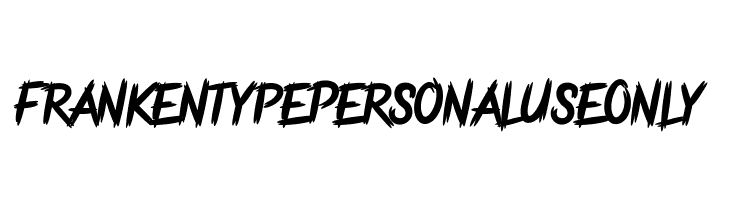 FrankentypePersonalUseOnly  Free Fonts Download