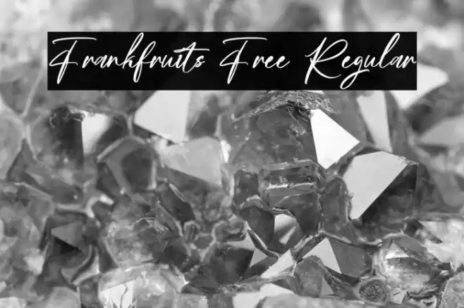 Frankfruits Free Regular Font examples