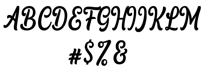 Frankfurt Demo Font OTHER CHARS