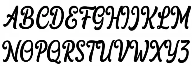 Frankfurt Demo Schriftart Groß