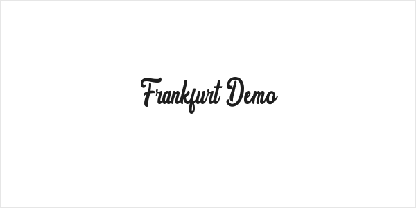Frankfurt Demo Logo