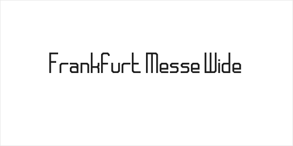 Frankfurt Messe Wide Logo