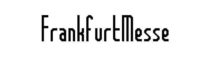 Frankfurt Messe Font