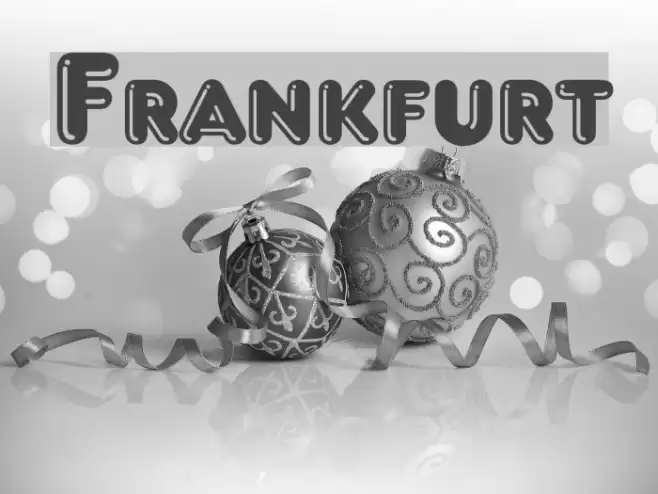 Frankfurt Font examples