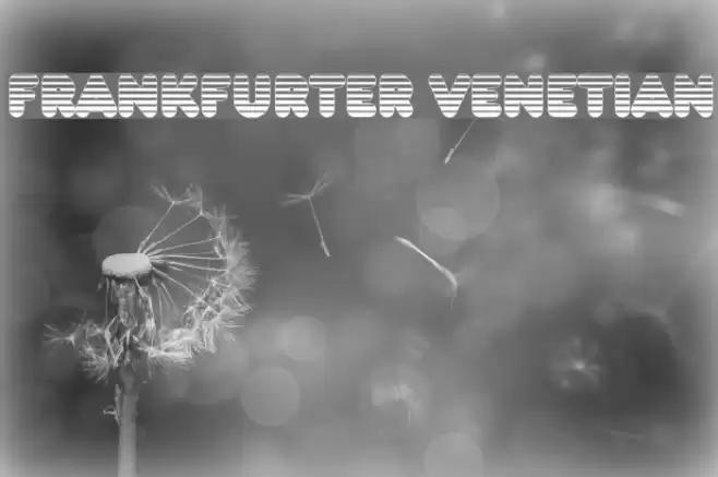Frankfurter Venetian Font examples