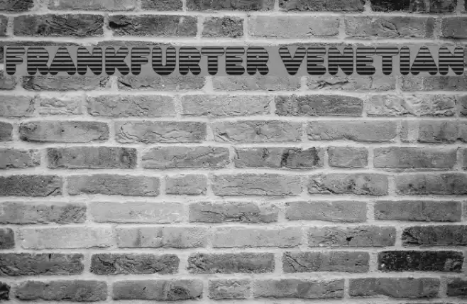 Frankfurter Venetian Font examples